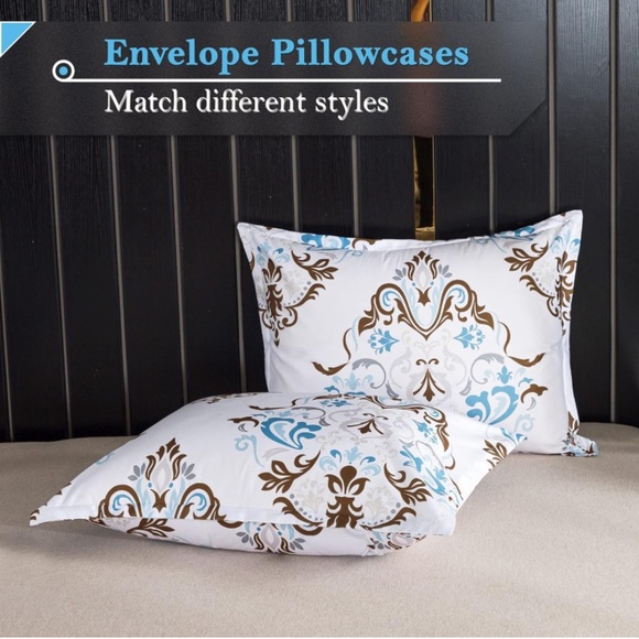 Queen paisley 3 piece comforter set - Picture 7 of 7